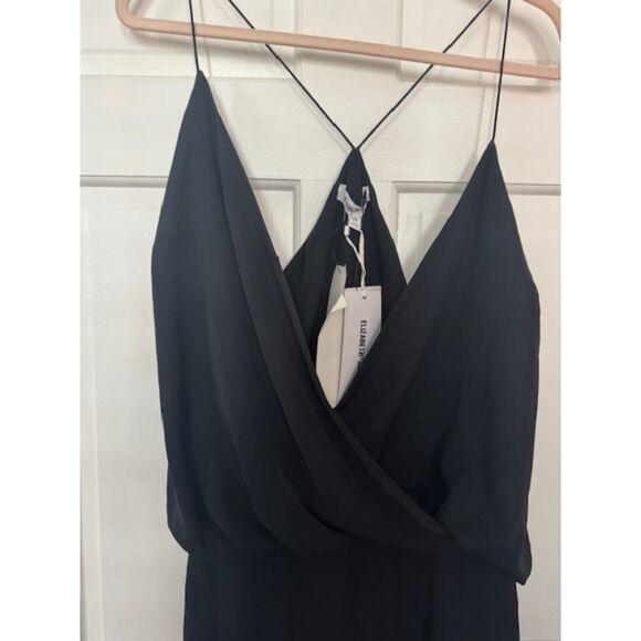 NWT Elizabeth and James Dress Black Kora Sleeveless Maxi size 10 - Picture 5 of 9